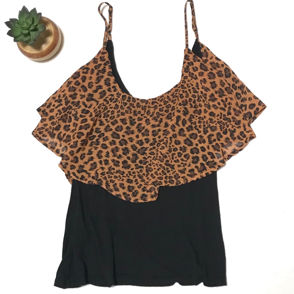 BONGO • Animal Print Top